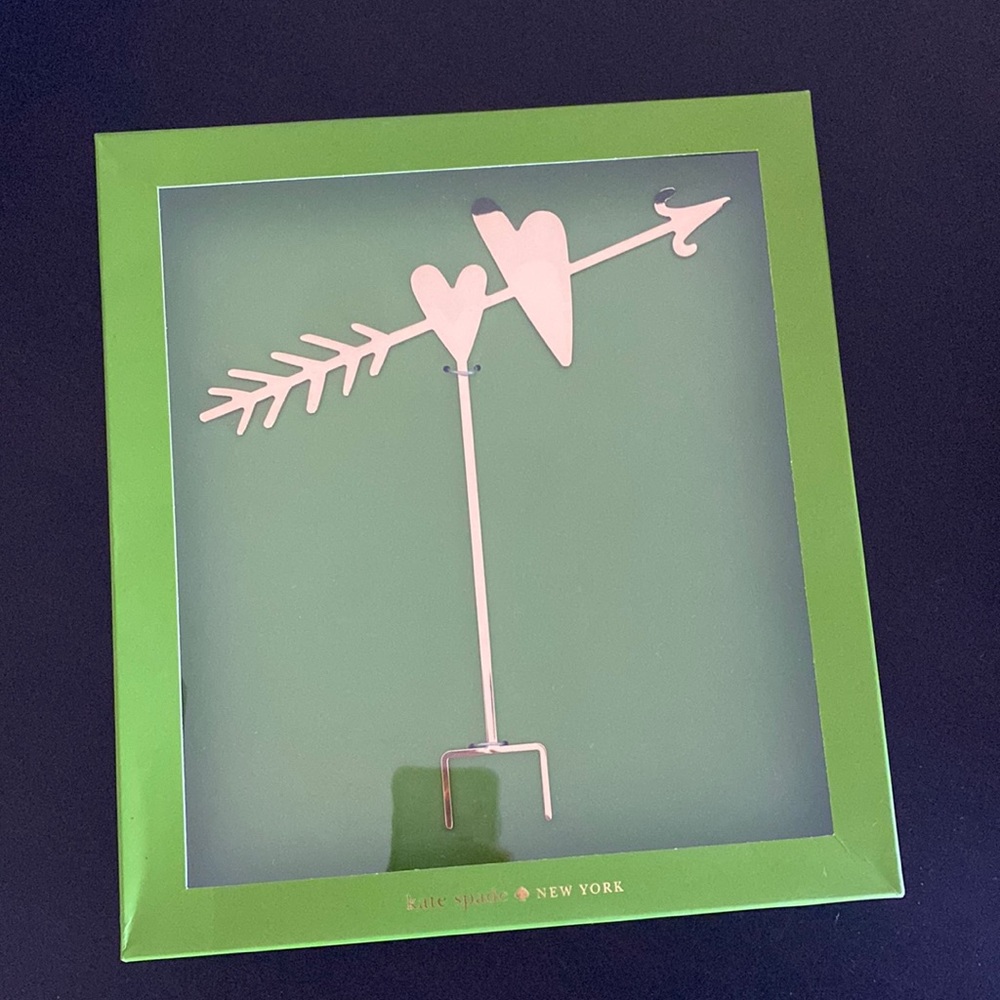 Kate Spade Two Hearts Cake Topper